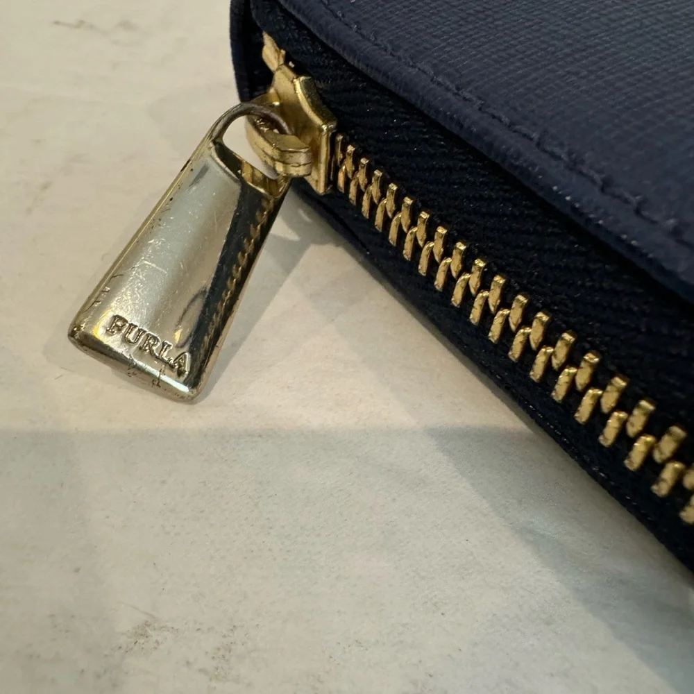 Authentic Furla EUC Wallet Royal Blue